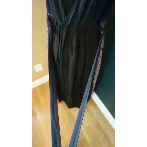 Liz Lange Maternity Women's Sleeveless Maxi Two Tone Ombre V-Neck Dress, Size L - Picture 14 of 15